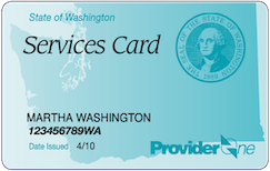 Washington Medicaid Member ID Card